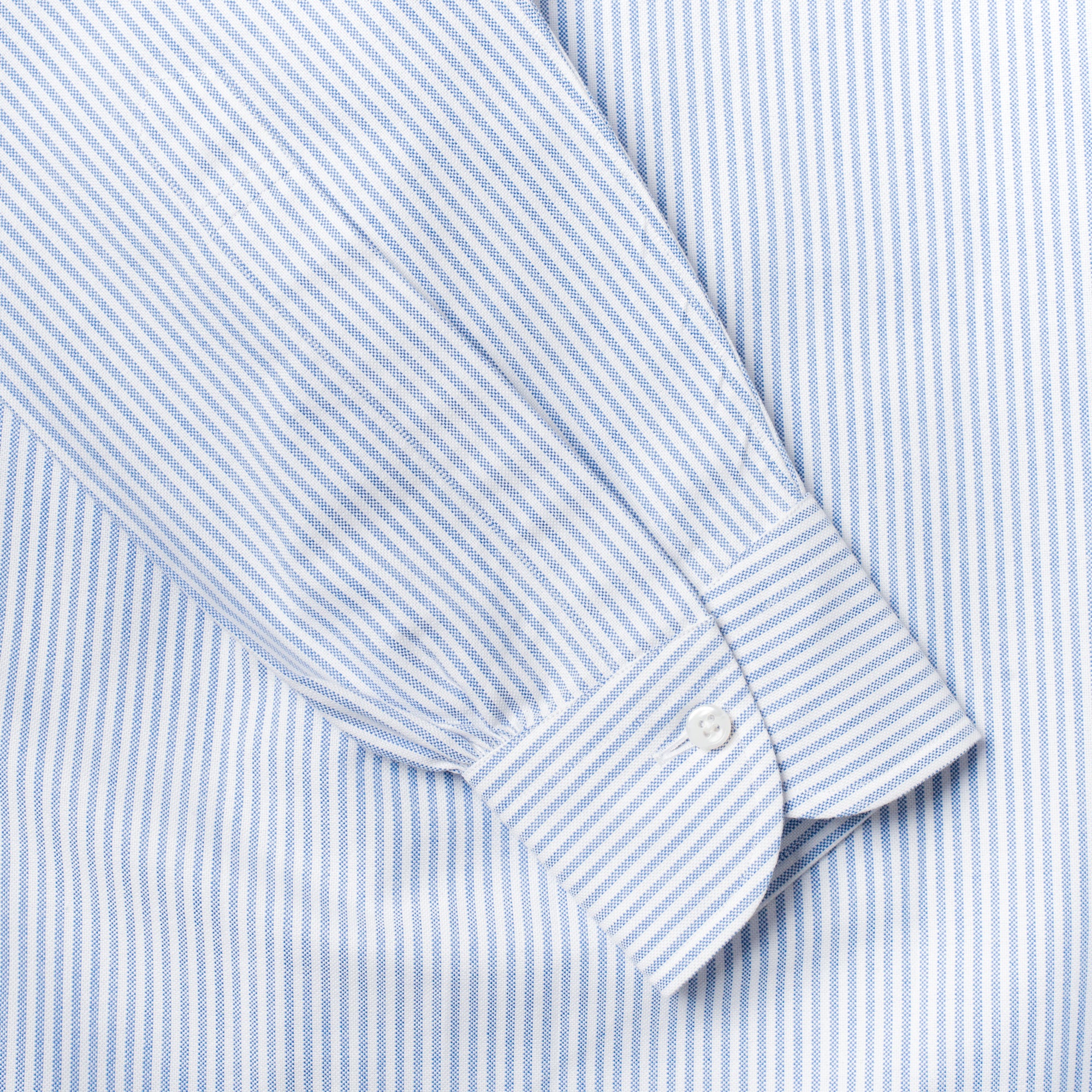Perfect OCBD Striped Shirt Blue - Image 6